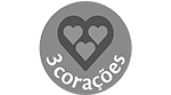 Logo da 3 Corações cliente atendido pela Rayflex