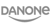 Logo da Danone cliente atendido pela Rayflex