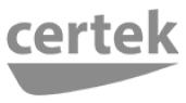 Logo da Certek cliente atendido pela Rayflex