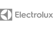 Logo da Electrolux cliente atendido pela Rayflex