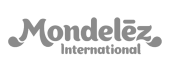 Logo da Mondelez International cliente atendido pela Rayflex