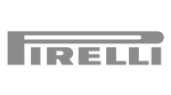 Logo da Pirelli cliente atendido pela Rayflex
