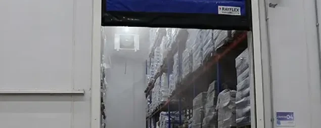 Armazém refrigerado Foto do Segmento de Armazém refrigerado atendidos pela Rayflex