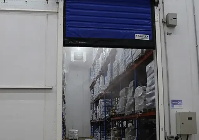 Foto do Segmento de Armazém refrigerado atendidos pela Rayflex