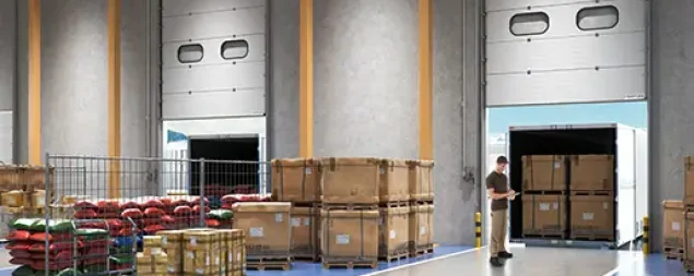 Logística e Distribuição Foto do Segmento de Logística e Distribuição atendidos pela Rayflex