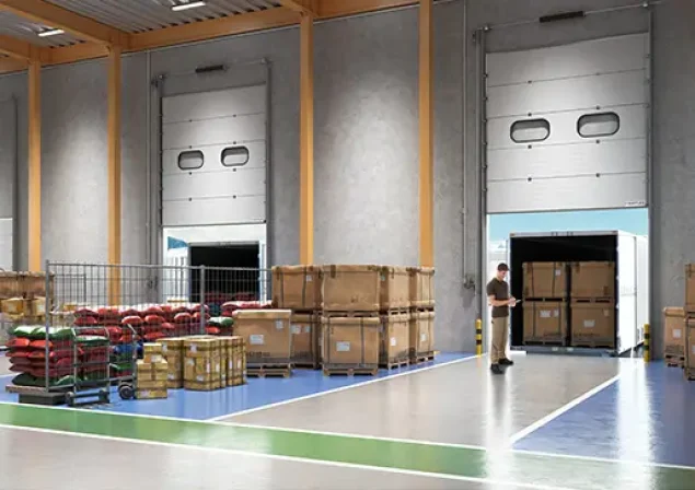 Foto do Segmento de Logística e Distribuição atendidos pela Rayflex